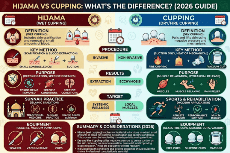 Hijama vs Cupping: What's the Difference? (2026 Guide)