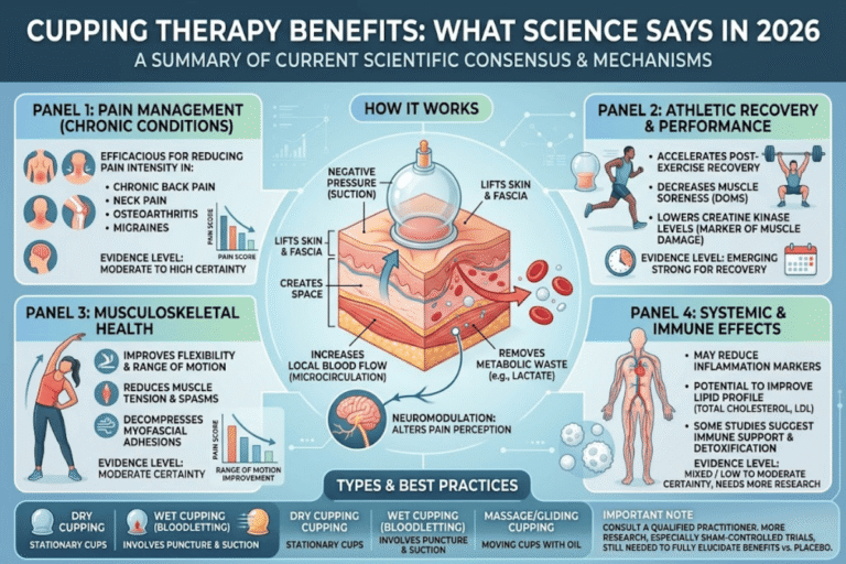 Cupping Therapy Benefits: What Science Says in 2026