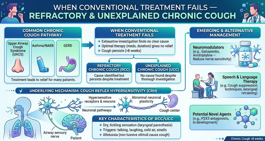 When Conventional Treatment Fails — Refractory & Unexplained Chronic Cough