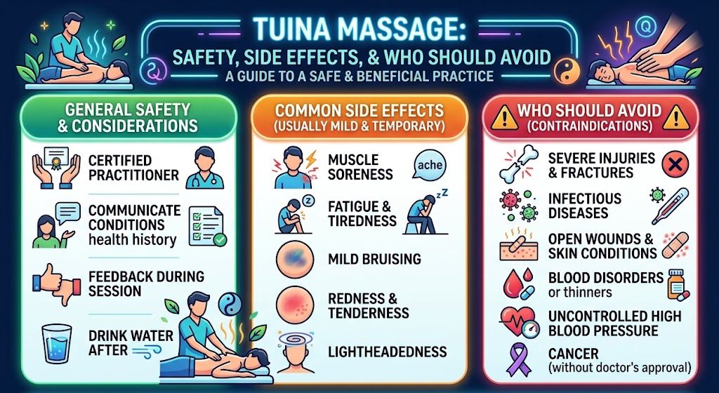 Safety, Side Effects, and Who Should Avoid Tuina Massage