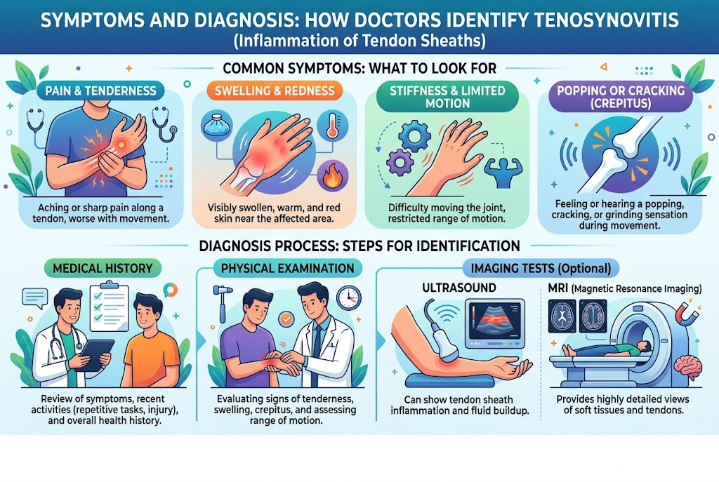 Symptoms and Diagnosis — How Doctors Identify Tenosynovitis