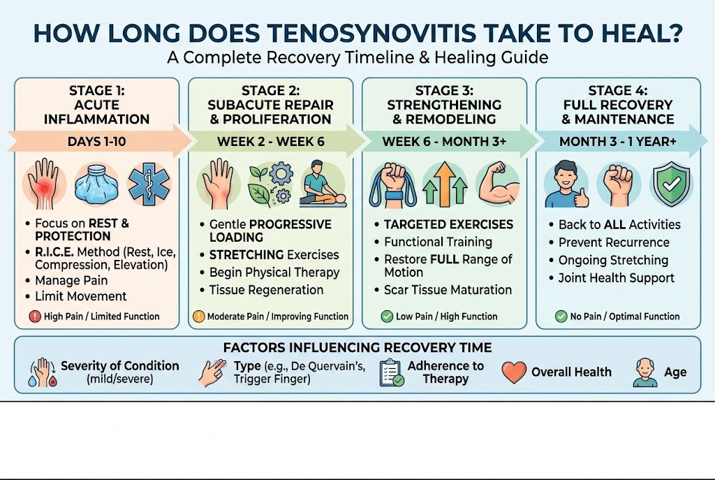 How Long Does Tenosynovitis Take to Heal? A Complete Recovery Timeline