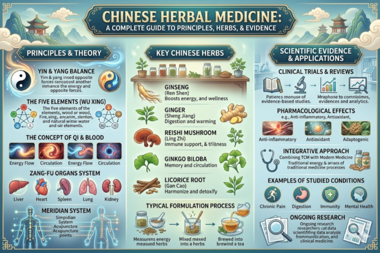 Chinese Herbal Medicine A Complete Guide to Principles, Herbs, and Evidence