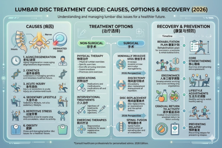 Lumbar Disc Treatment Guide Causes, Options & Recovery (2026)