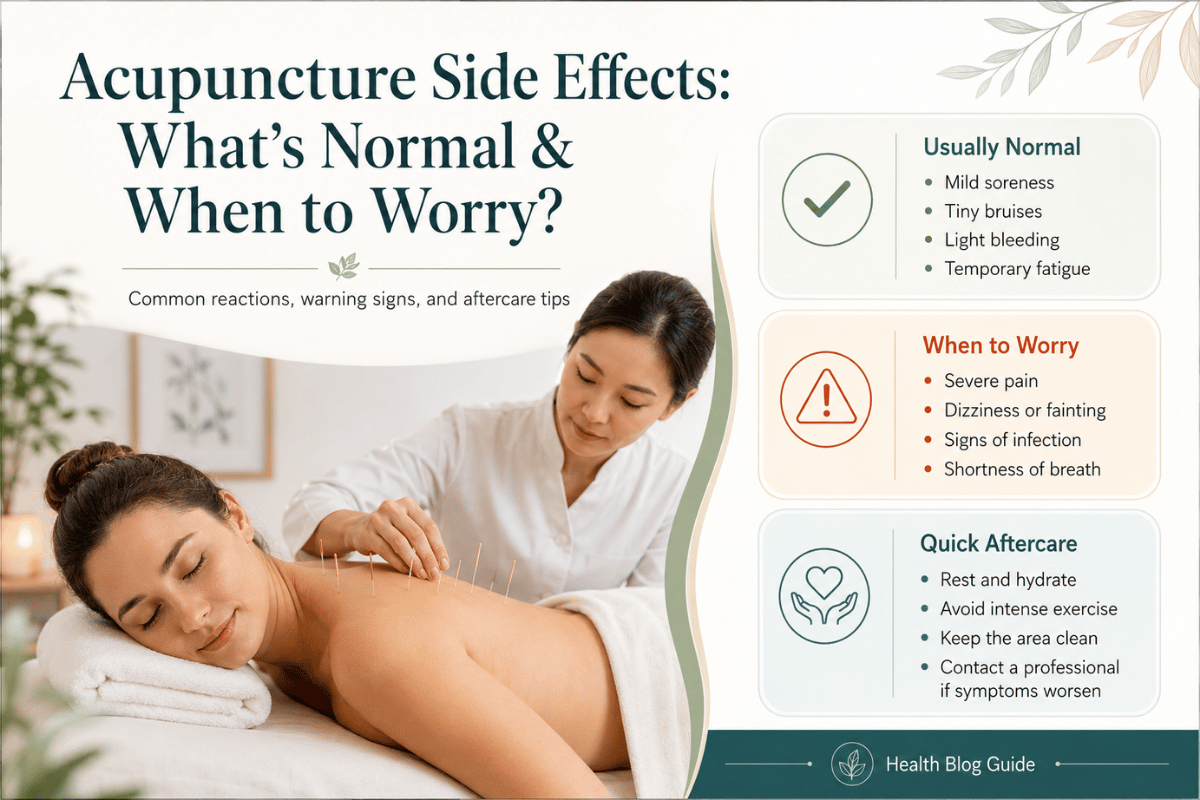 Acupuncture Side Effects: What's Normal & When to Worry?