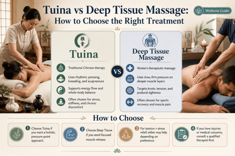 Tuina vs Deep Tissue Massage: How to Choose the Right Treatment