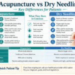 Acupuncture vs Dry Needling: Key Differences for Patients