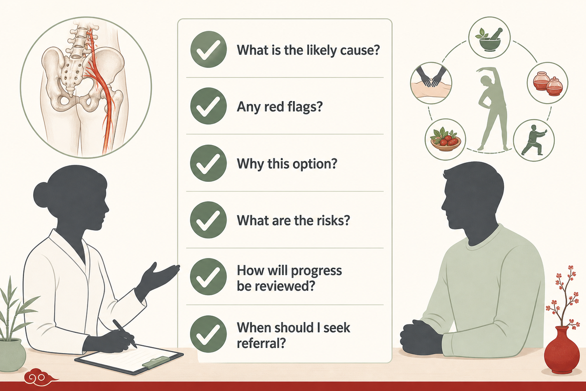 Questions to ask before starting treatment — Tong Ren Tang