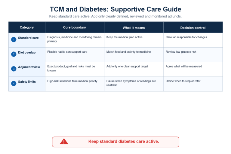 TCM Treatment for Diabetes: Support, Diet & Safety