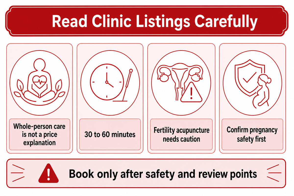 How to Read Clinic Listings Without Overpaying — Tong Ren Tang Dubai