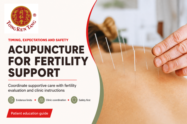 Acupuncture for Fertility Support: Timing & Safety
