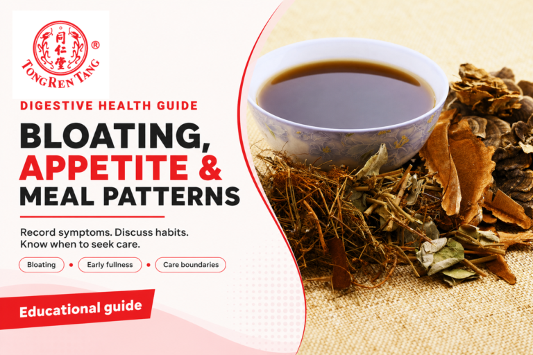 TCM for Digestive Health: Bloating & Diet Guide