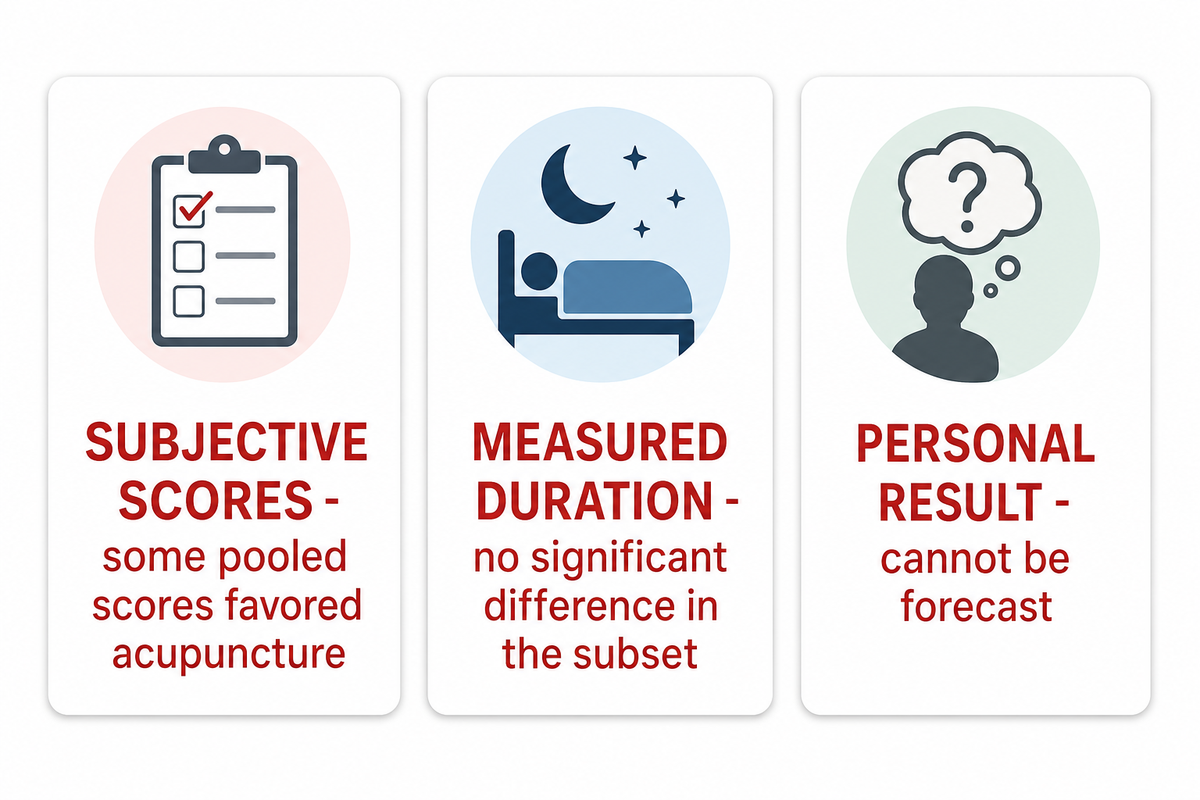 Acupuncture for Sleep: What the Evidence Can Support — Tong Ren Tang