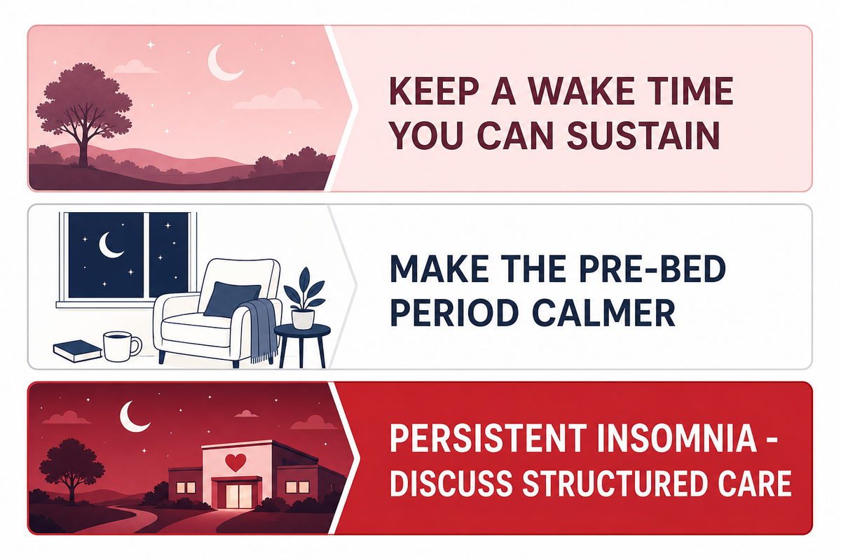 A Simple Evening Routine That Fits Evidence-Based Insomnia Care — Tong Ren Tang