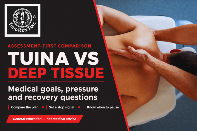 Tuina Massage vs Deep Tissue Massage: Which Fits Your Goal?