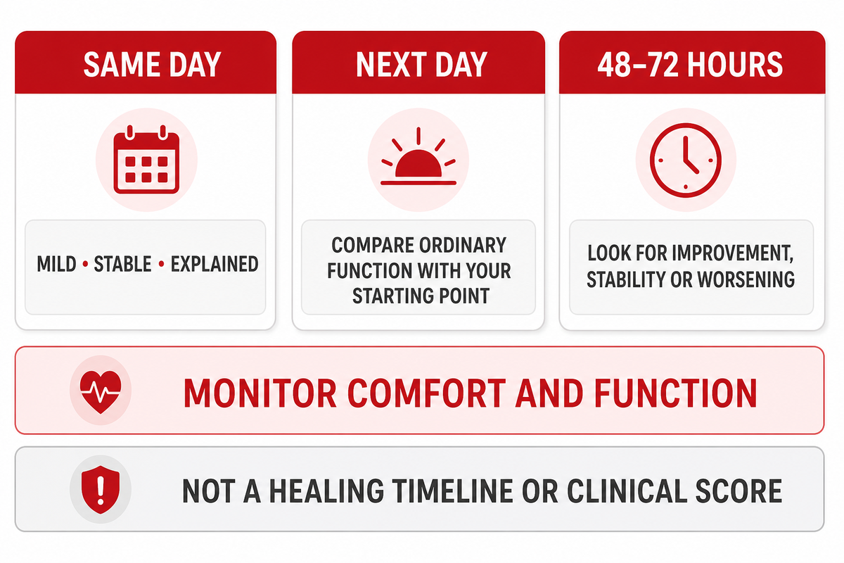Recovery: What to Expect and When to Pause — Tong Ren Tang
